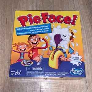 Pie Face Hasbro Gaming family fun game